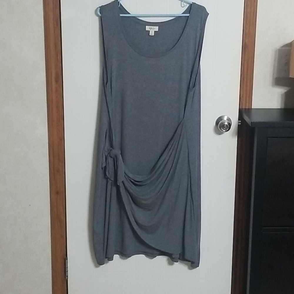 Dress Straight Down Knee Length